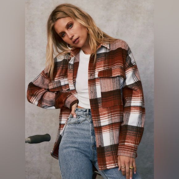 12th Tribe Rudy Plaid Shacket BNWT. Size Small. - Picture 1 of 4